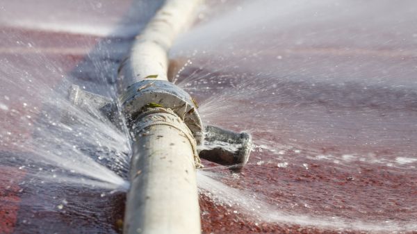 Burst Pipe Cleanup in Keller